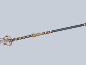 Anubis weapon 3D Model