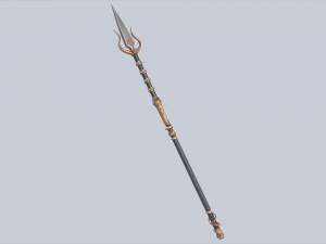 Anubis weapon 3D Model