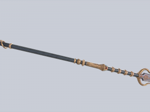 Anubis weapon 3D Model