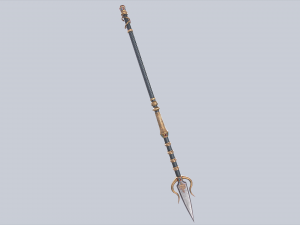 Anubis weapon 3D Model
