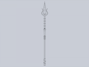 Anubis weapon 3D Model