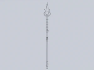 Anubis weapon 3D Model