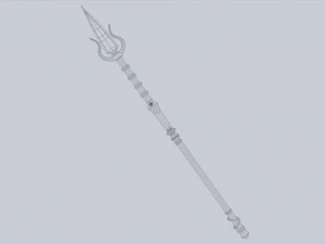 Anubis weapon 3D Model