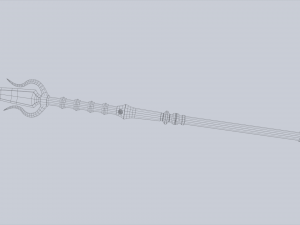 Anubis weapon 3D Model