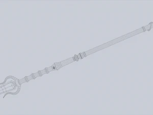 Anubis weapon 3D Model