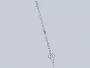 Anubis weapon 3D Model