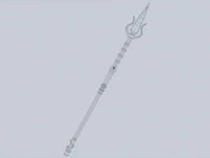 Anubis weapon 3D Model