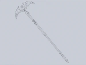 Anubis weapon 3D Model