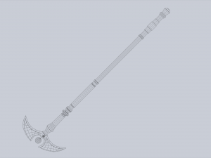 Anubis weapon 3D Модель