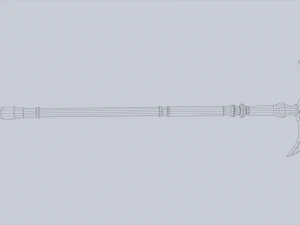 Anubis weapon 3D Model