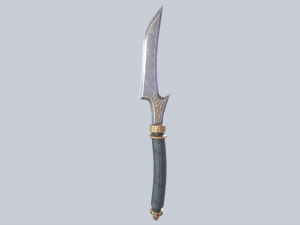 Anubis dagger Modelo 3D