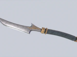 Adaga de An&uacute;bis Modelo 3D