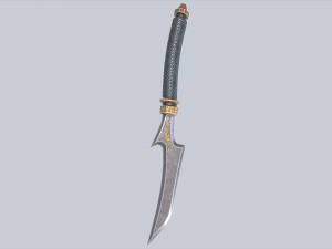 Anubis dagger Modelo 3D
