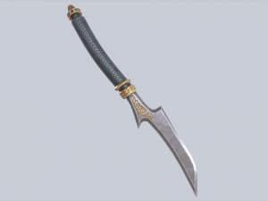 Anubis dagger Modelo 3D