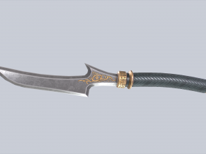 Anubis dagger Modelo 3D