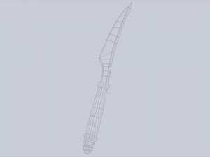 Anubis dagger 3D 模型