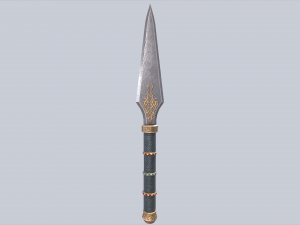 Anubis dagger Modelo 3D