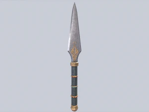 Anubis dagger 3D Model