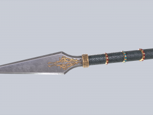 Anubis dagger Modelo 3D