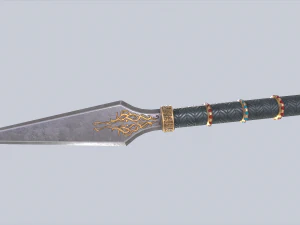 Anubis dagger 3D Model