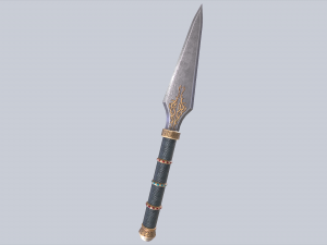 Anubis dagger Modelo 3D