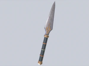 Anubis dagger 3D Model