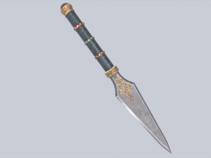 Anubis dagger Modelo 3D