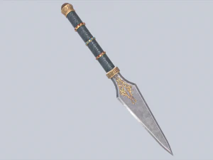 Anubis dagger 3D Model