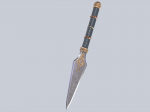 Anubis dagger Modelo 3D