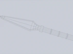 Anubis dagger 3D Model
