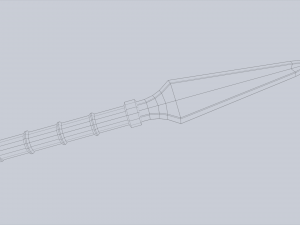 Anubis dagger Modelo 3D