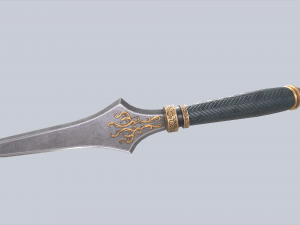 Anubis dagger Modelo 3D