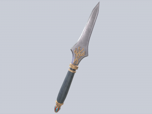 Anubis dagger Modelo 3D