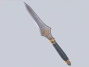 아누비스 단검 3D 모델