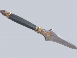 Anubis dagger Modelo 3D
