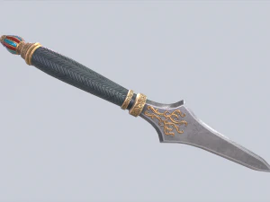아누비스 단검 3D 모델