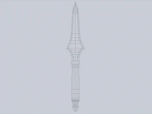 아누비스 단검 3D 모델