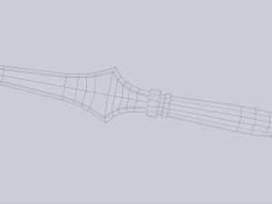 Anubis dagger Modelo 3D