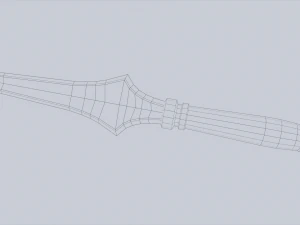 아누비스 단검 3D 모델