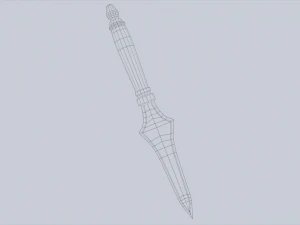 아누비스 단검 3D 모델