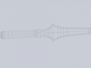 Anubis dagger Modelo 3D