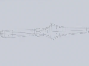 아누비스 단검 3D 모델