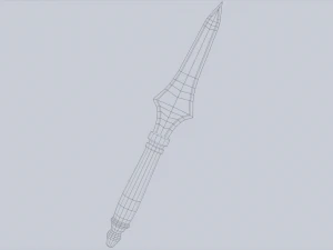 아누비스 단검 3D 모델