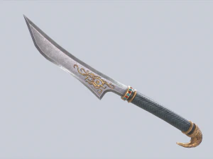 Anubis dagger collection 3D Model