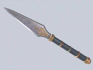 Anubis dagger collection 3D Model