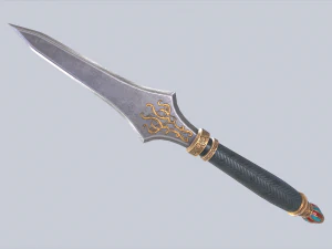 Anubis dagger collection 3D Model