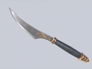 Anubis dagger collection 3D Model
