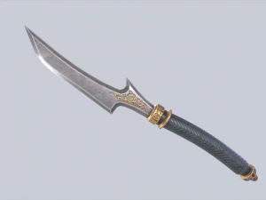 Anubis dagger collection 3D Model