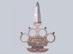 Bladed knuckle 3D Модель