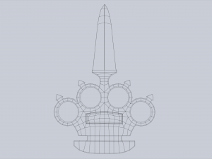 Bladed knuckle 3D Модель